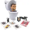 Image de Skibidi Toilet Mystery Toilet : Toilettes interactives surprises avec effets sonores, mini-figurines et autocollants, un plaisir pour les fans de la série virale de YouTube