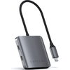 Image de Satechi Aluminum 4 Port USB-C Hub space gray