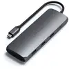 Image de Satechi ST-UCHSEM station d'accueil Avec fil USB 3.2 Gen 2 (3.1 Gen 2) Type-A Gris - Neuf