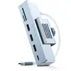 Image de Satechi USB-C Clamp Hub Avec fil USB 3.2 Gen 2 (3.1 Gen 2) Type-C Bleu - Neuf