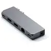 Image de Satechi Pro Hub Mini Avec fil USB 3.2 Gen 1 (3.1 Gen 1) Type-C Gris - Neuf