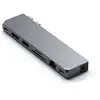 Image de Satechi ST-UCPHMXM station d'accueil 2 x USB 3.2 Gen 2 (3.1 Gen 2) Type-C Gris - Neuf