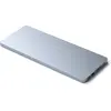 Image de Satechi USB-C Slim dock iMac 24   Accès facile aux ports de données USB-C et USB-A   Boîtier NVMe SATA NGFF sans outil   Supporte les transferts de données à haute vitesse