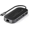Image de Satechi USB4 Multiport adapter 2.5G (ethernet)   Conception compacte et fonctionnelle   HDMI 2.1 jusqu'à 8K/60Hz   USB-C PD jusqu'à 100W