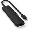 Image de Satechi USB-C 7-in-1 Slim Adaptateur multiport   HDMI 4K à 60Hz   Ethernet Gigabit 10/100/1000 Mbps   USB-C PD 100W en entrée, 80W max en sortie