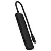 Image de Hub USB-C Slim Multiport 7-in-1 Ethernet 1Gbit Power Delivery 100W Noir - Neuf