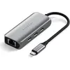 Image de Satechi 4-in-1 Hub USB-C avec Ethernet   3 ports USB-C 3.2 Gen2   1 port Ethernet 2.5Gb   Connexion d'entrée principale Type-C, USB 3.2 Gen2