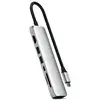 Image de Satechi ST-P7SS hub & concentrateur USB Type-C 10000 Mbit/s Argent - Neuf