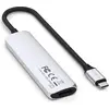Image de Satechi USB-C 4-in-1 Slim multiport adapter (4K)   Entrée USB-C 3.2 Gen 2   1 x HDMI (4K à 60Hz)   Power Delivery jusqu'à 100W en entrée