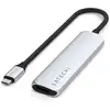 Image de Satechi ST-P4SS hub & concentrateur USB Type-C 10000 Mbit/s Argent - Neuf