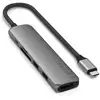 Image de Satechi ST-P6SM hub & concentrateur USB Type-C 10000 Mbit/s Gris - Neuf