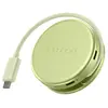 Image de Satechi, Hub multiport 5-en-1 USB-C vers HDMI / USB-A / 2 USB-C / lecteur de carte SD, modèle OntheGo, vert