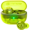 Image de JLab Go Pop Casque d'écoute sans fil véritable avec ANC, transparent & vert