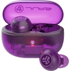 Image de JLab Go Pop Casque sans fil véritable avec ANC, Transparent & Violet