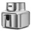Image de Cosori ICONIC Single CAF-SE601S-CEU friteuse à air chaud connectée 6,2 L 30-230 °C 1725 W acier inoxydable noir - Neuf