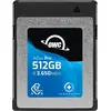 Image de OWC Atlas Pro, 512 Go, CFexpress, 3650 Mo/s, 3000 Mo/s, Protection contre les décharges électrostatiques (ESD), Résistant aux chocs, Résistant aux UV,..., Noir, Bleu