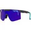Image de Pit Viper The Midnight Original Narrow Polarisierte Sonnenbrille Blau HDPV Polarized Purple/CAT3 Blau HDPV Polarized Purple/CAT3