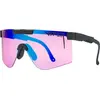 Image de Pit Viper The Exec Original Wide Sonnenbrille Rosa Climax Rosa Climax