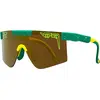 Image de Pit Viper The Straya Original Narrow Lunettes de soleil polarisées Vert HDPV Polarized Gold/CAT3 Vert HDPV Polarized Gold/CAT3