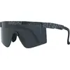 Image de Pit Viper The Nocturnal Original Narrow Polarisierte Sonnenbrille Grau HDPV Polarized Smoke/CAT3 Grau HDPV Polarized Smoke/CAT3