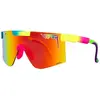 Image de Lunettes de soleil Pit Viper The Pride Original, verres polarisés larges, multicolores. Matériau : polycarbonate, verres polarisés haute définition (HDPV) avec effet arc-en-ciel, catégorie 3. Matériau : polycarbonate, verres polarisés haute définition (HDPV) avec effet arc-en-ciel, catégorie 3