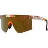 Image de Pit Viper The Actual Bush Original Narrow Polarisierte Sonnenbrille Golden HDPV Polarized Gold/CAT3 Golden HDPV Polarized Gold/CAT3