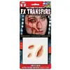 Image de Transfert 3D rouge Split Skin, Peau fendue