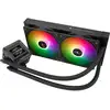 Image de Watercooling AIO THERMALRIGHT Frozen Warframe 240 SE ARGB 240 mm 2 ventilateurs 120 mm afficheur LCD Noir - Neuf