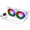 Image de Refroidisseur liquide AIO CPU THERMALRIGHT Frozen Warframe 240 SE ARGB bloc écran 240 mm 2x120 mm blanc - Neuf