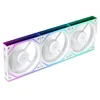Image de Thermalright TL-M12QRW X3 Lot de 3 ventilateurs pour boîtier à pales inversées, 120 mm, connexion en guirlande, 1500 tr/min, ARGB, double éclairage à miroirs infinis pour jeux vidéo en occasion ou reconditionné
