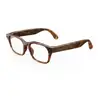 Image de Lunettes connectées Meta IA Adventurer Cadre plastique brun façon écaille Verres transparents - Neuf