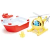Image de GREENTOYS - Canot de sauvetage & hélicoptère 4 pièces
