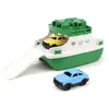 Image de Jouets verts Ferry vert et blanc avec des voitures