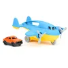 Image de GREENTOYS - Avion cargo bleu avec voiture