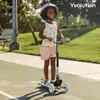 Image de Yvolution Trottinette Classic Glider Black - réglable et pliable