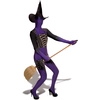 Image de Morphsuits™ SorciÃ¨re Violette