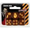 Image de Jeu Zombicide Set de Dés Marron #DEFAULT