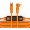 Image de Tether Tools TetherPro USB-C auf USB-C rechter Winkel orange 9,4m