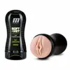 Image de M for Men - Soft and Wet - Masturbateur avec nervures stimulantes - Autolub