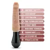 Image de Dr. Skin Silicone - Dr. Knight - Gode à mouvements et vibrations - Beige