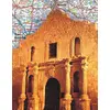 Image de New York Puzzle Company Puzzle Texas Mini - 100 Teile Lernspiel