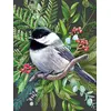 Image de New York Puzzle Company - Puzzle « Mésange à tête noire » - 500 pièces XXL