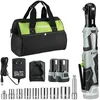 Image de WORKPRO Clé à Cliquet Sans Fil 12V, 3/8", 55N.m, 2 Batteries de 2,0 Ah, Charge Rapide en 1 Heure, Clé à Cliquet Electrique avec Lumière LED et 9 Accessoires et Sac de Rangement en occasion ou reconditionné
