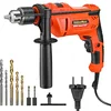 Image de ValueMax Perceuse à Percussion Filaire 900w, 2 Modes Perceuse et Marteau, Mandrin de 13 mm à Vitesse Variable, Perforateur Electrique avec 3 Forets Hélicoïdaux et 2 Forets à Béton en occasion ou reconditionné