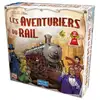 Image de Jeu de société Days of Wonder Les Aventuriers du Rail Édition française, jeu de stratégie, boîte carrée, tons beige/marron/rouge - Neuf