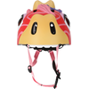 Image de CRAZY SAFETY Casque de vélo Girafe au design d'animal mignon 0104 Red S (49-55cm)