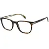 Image de DAVID BECKHAM Homme DAVID BECKHAM DB 1107 086 Montures optiques Plastique Havane Carré