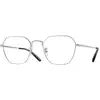Image de Oliver Peoples Unisex Oliver Peoples OV1334 LEVISON 5036 Montures optiques Métal Argent Transparent Carré Normale