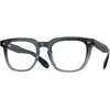 Image de Oliver Peoples Unisex Oliver Peoples OV5546U N.06 1777 Montures optiques Acétate Bleu Transparent Pillow Normale