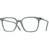 Image de Oliver Peoples Unisex Oliver Peoples OV5488U RASEY 1547 Montures optiques Acétate Vert Transparent Carré Normale
